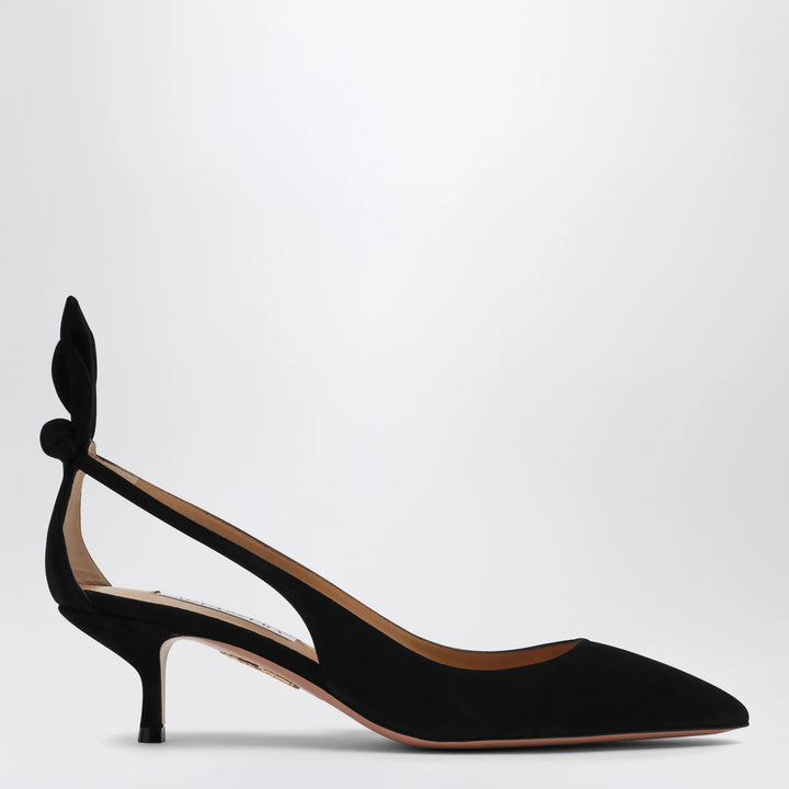 Aquazzura - Black suede Deneuve pumps Brand Apparel &amp; Accessories > Shoes 36 IT