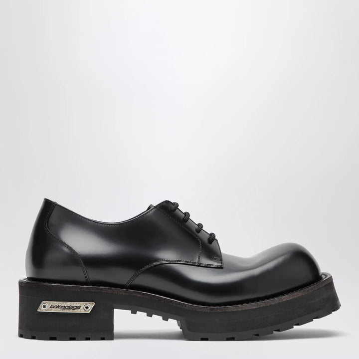 Balenciaga - Denom derby shoes in calfskin leather Brand Apparel &amp; Accessories > Shoes 40 IT