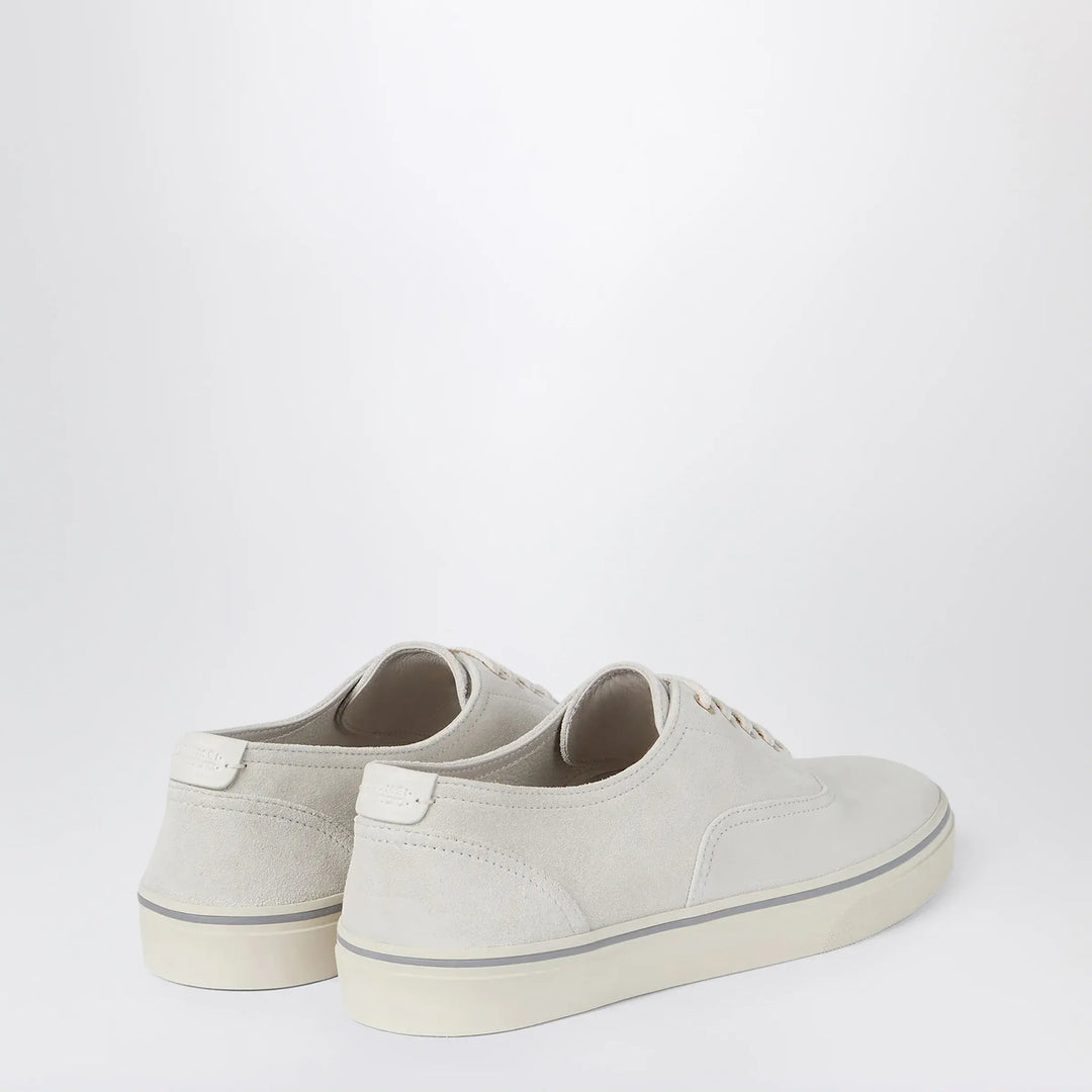 Brunello Cucinelli - White suede calfskin sneakers Brand Apparel &amp; Accessories > Shoes 42 IT