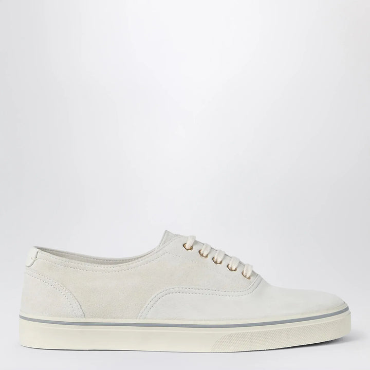 Brunello Cucinelli - White suede calfskin sneakers Brand Apparel &amp; Accessories > Shoes 42 IT