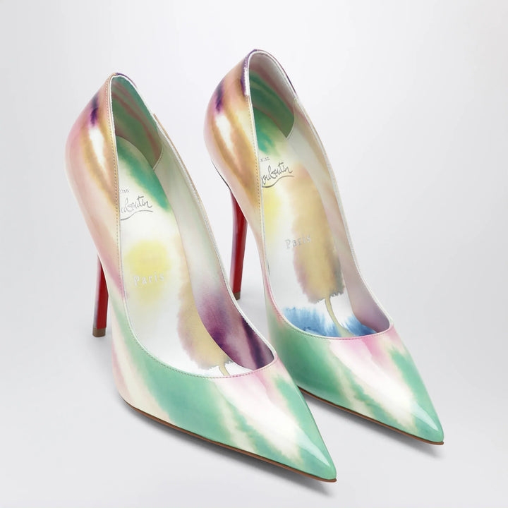 Christian Louboutin - Miss Z pumps in tie-dye patent calf leather Brand Apparel &amp; Accessories > Shoes