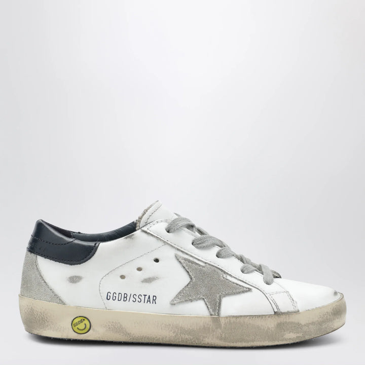 Golden Goose - Super-Star Sneakers in white/navy blue Brand Apparel &amp; Accessories > Shoes