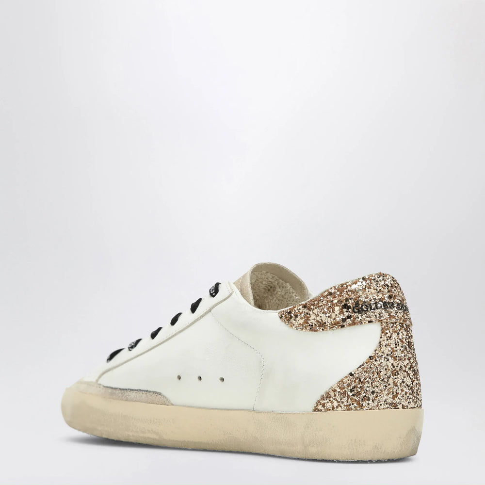 Golden Goose - White/silver/gold Super-Star Sneakers Brand Apparel & Accessories > Shoes