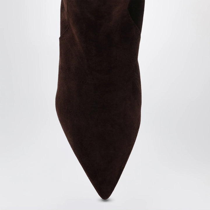 Paris Texas - Chocolate suede pointed-toe boots Brand Apparel &amp; Accessories > Shoes