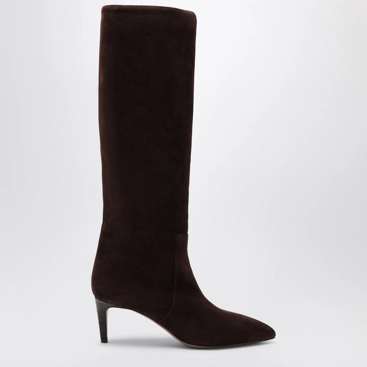 Paris Texas - Chocolate suede pointed-toe boots Brand Apparel &amp; Accessories > Shoes
