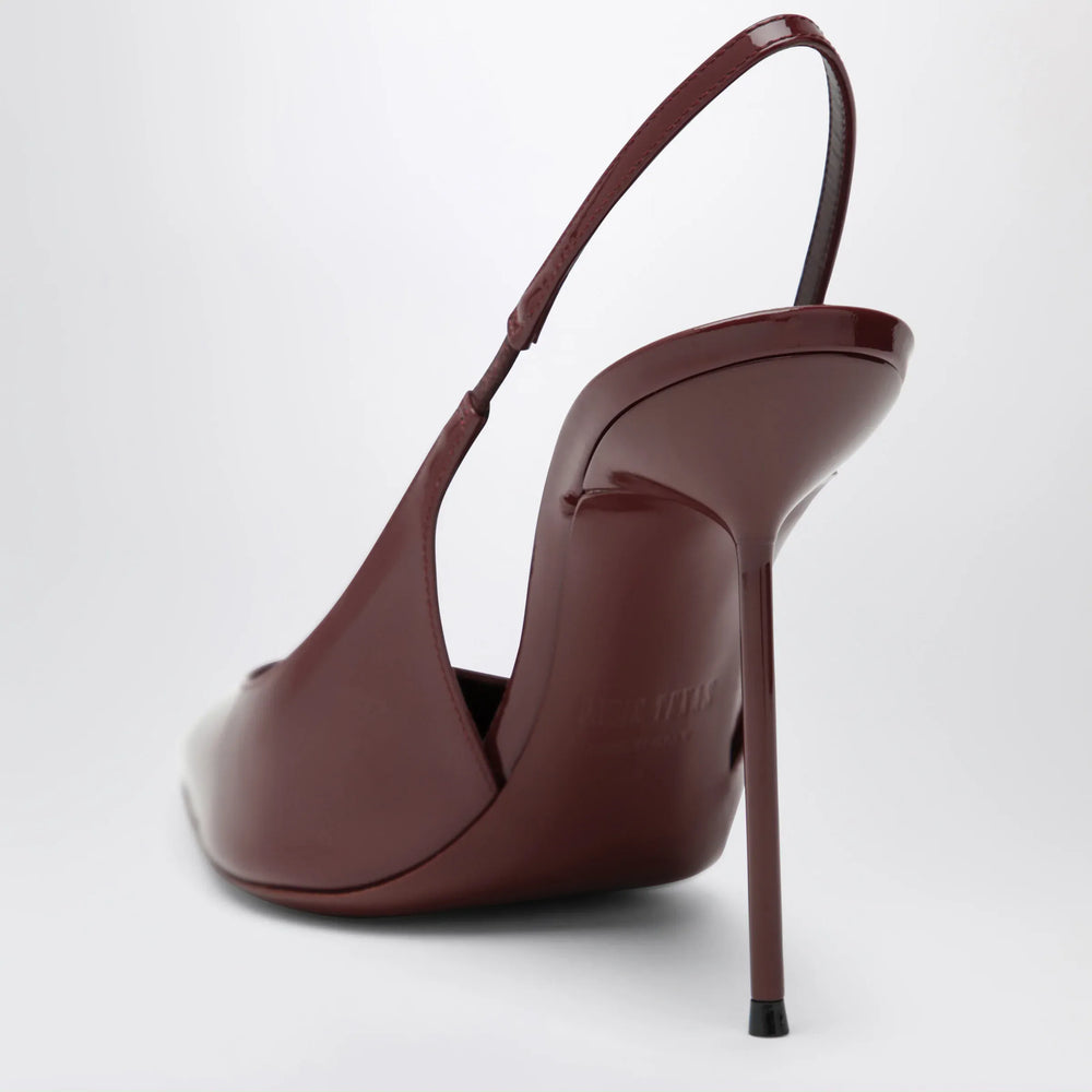 Paris Texas - Lidia slingback pumps in cherry patent leather Brand Apparel & Accessories > Shoes