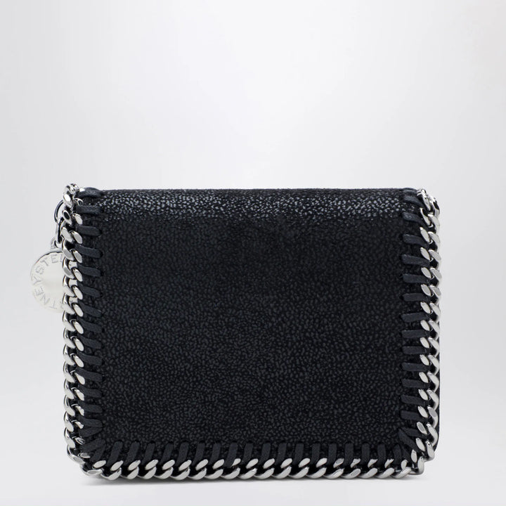 Stella McCartney - Falabella bi-fold wallet in black Brand Apparel &amp; Accessories U