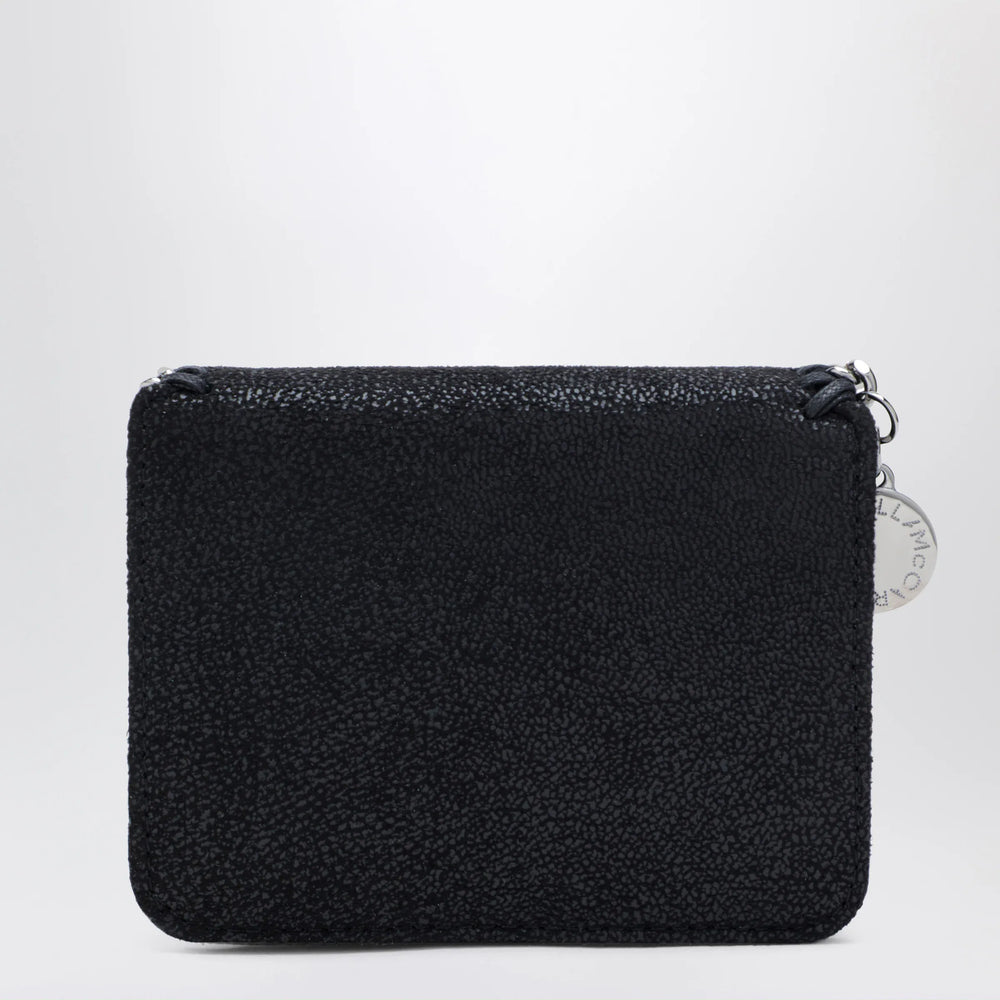 Stella McCartney - Falabella bi-fold wallet in black Brand Apparel & Accessories U