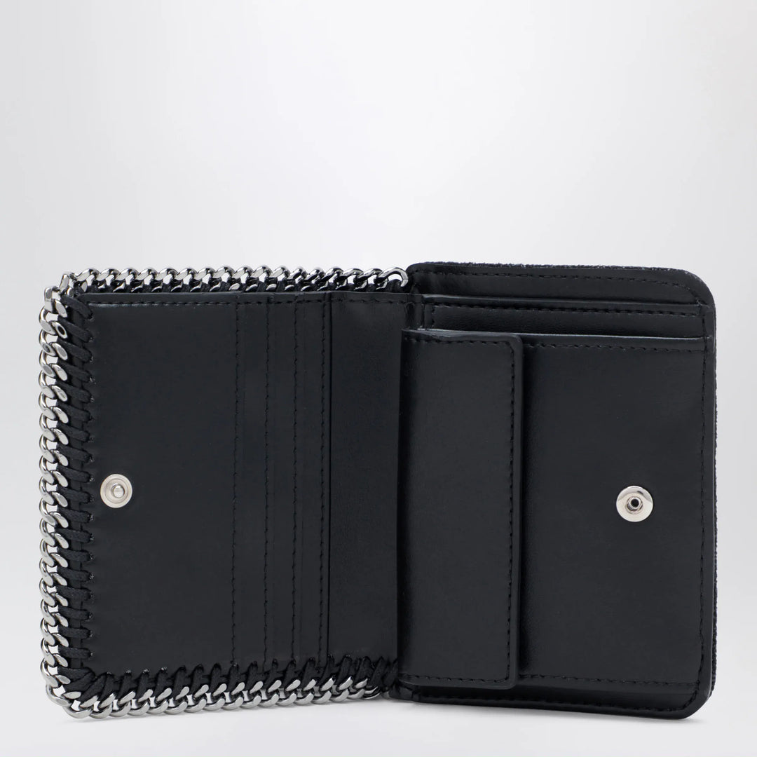 Stella McCartney - Falabella bi-fold wallet in black Brand Apparel &amp; Accessories U