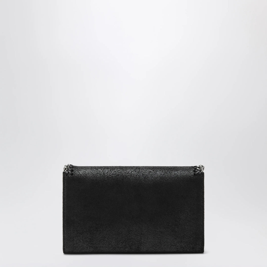Stella McCartney - Falabella crossbody wallet bag in black Brand Apparel &amp; Accessories U