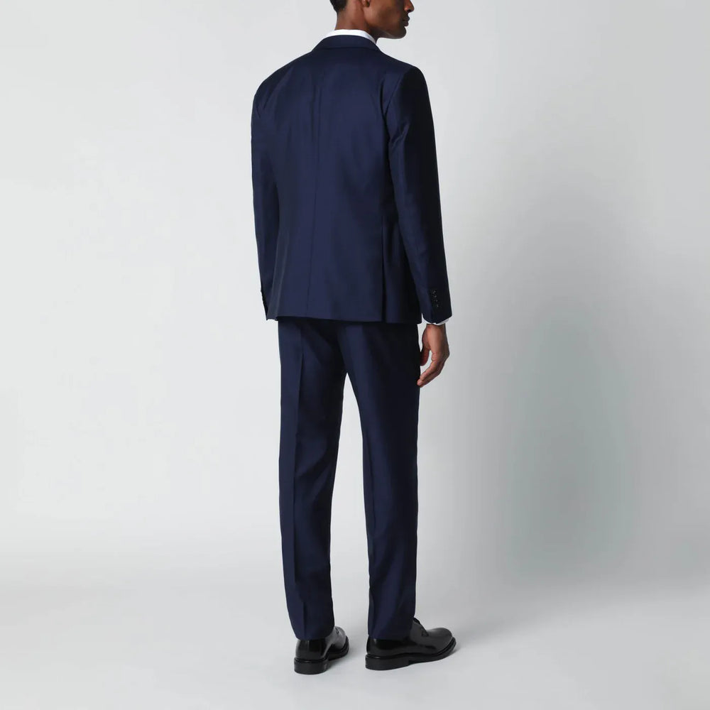 Tagliatore - Blue wool single-breasted suit Brand Apparel & Accessories 54 IT