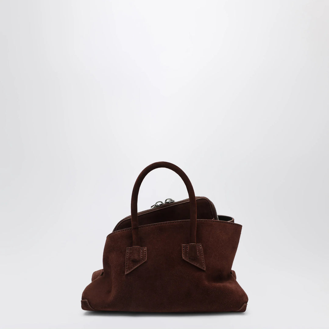 The Attico - Brown suede La Passeggiata Mini bag Brand Apparel &amp; Accessories U