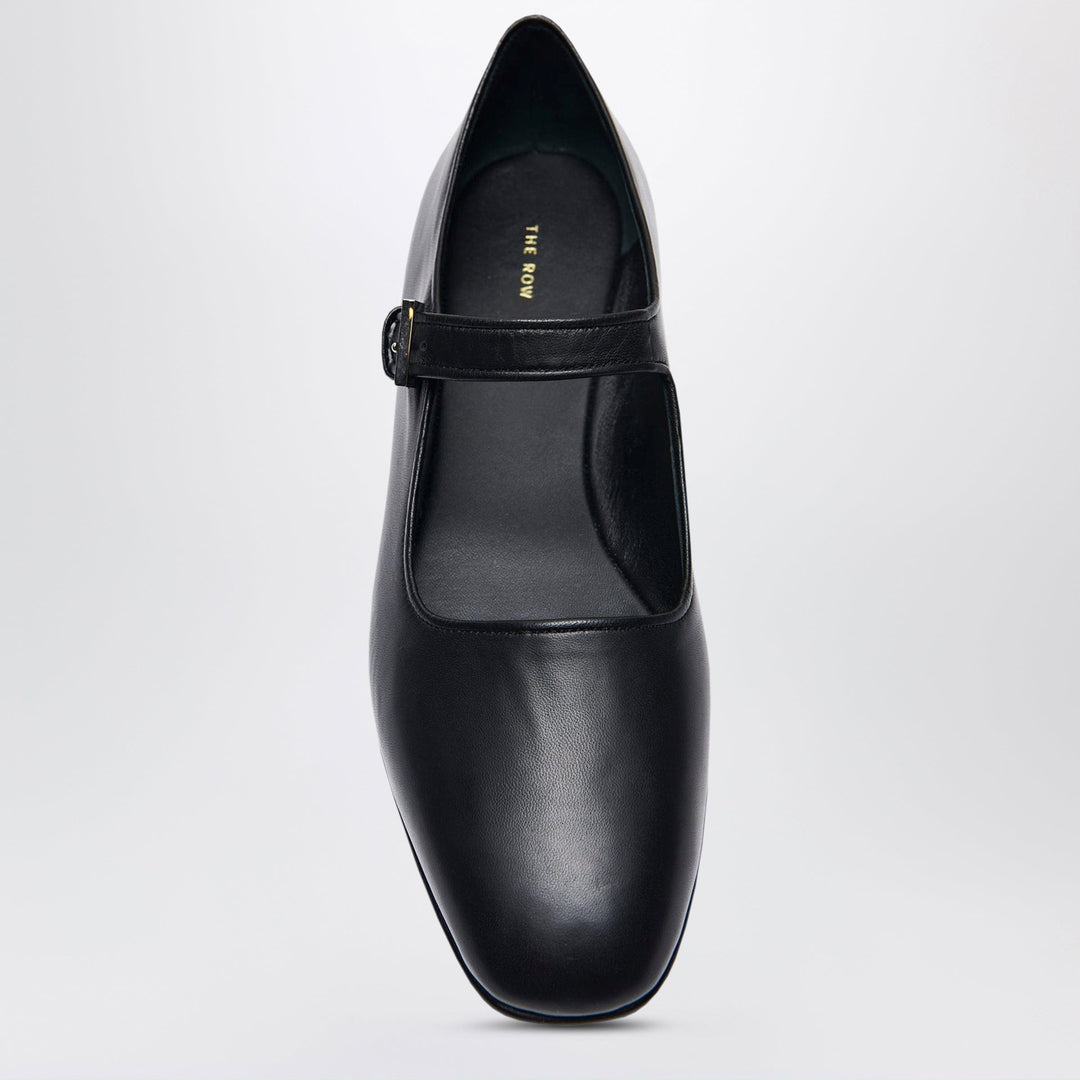 Apparel & Accessories The Row - Ava Mary Jane shoes in black leather Brand