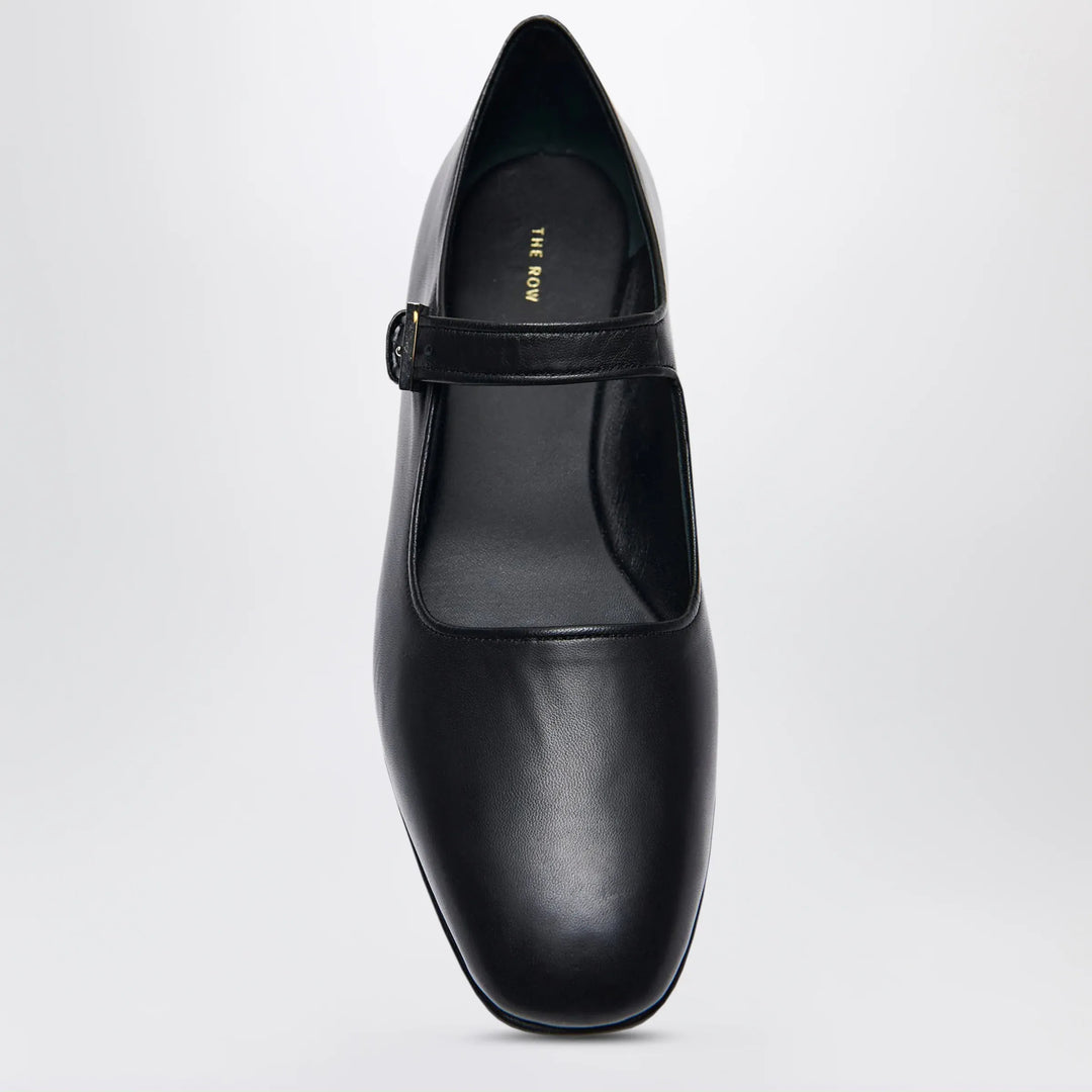 The Row - Ava Mary Jane shoes in black leather Brand Apparel &amp; Accessories 39 IT