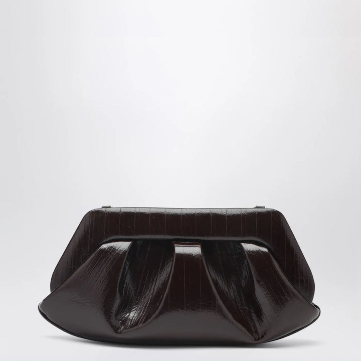 THEMOIRè - Emera clutch in chocolate brown Brand Apparel &amp; Accessories TU