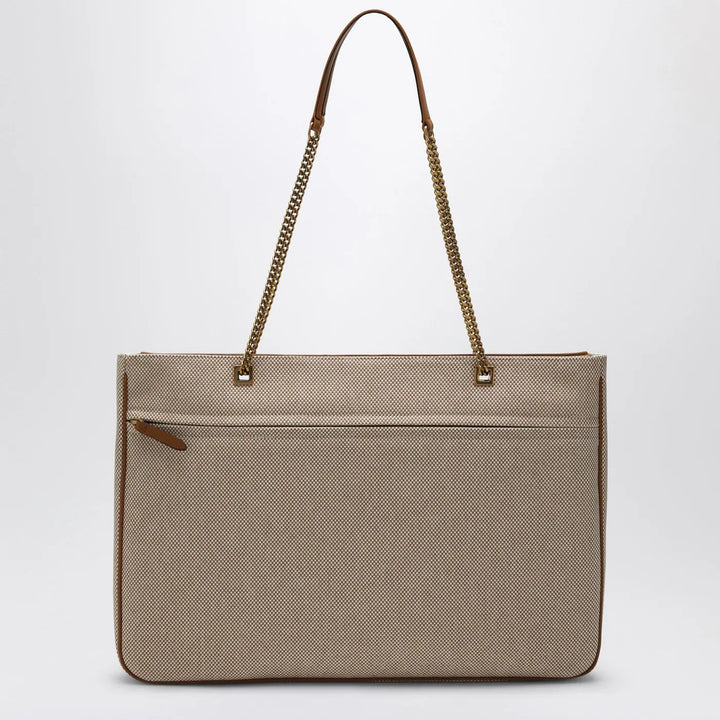 Valentino Garavani - Large Viva Superstar Bag in Natural/Spice Canvas Brand Apparel &amp; Accessories TU