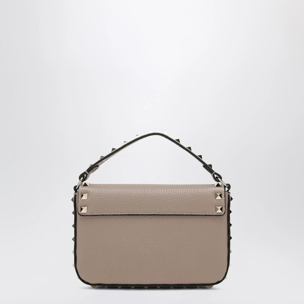 Valentino Garavani - Rockstud pouch in grained calf leather, powder Brand Apparel & Accessories TU