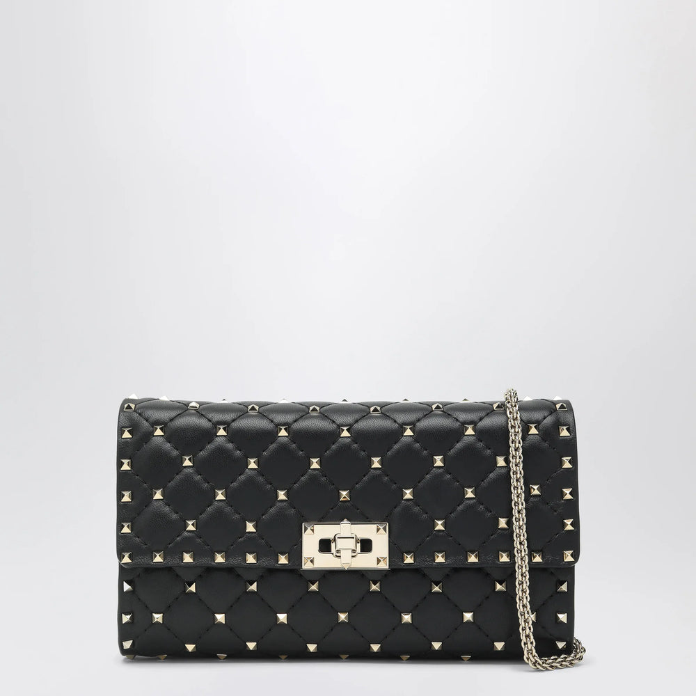 Valentino Garavani - Rockstud Spike crossbody bag black Brand Apparel & Accessories TU