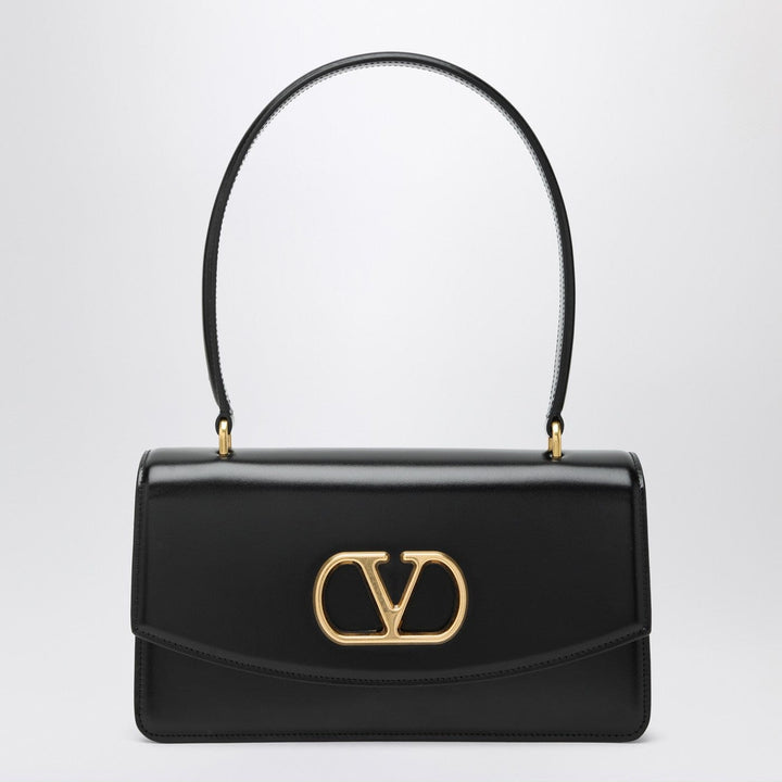 Apparel &amp; Accessories TU Valentino Garavani - Vain bag in black glossy calfskin Brand