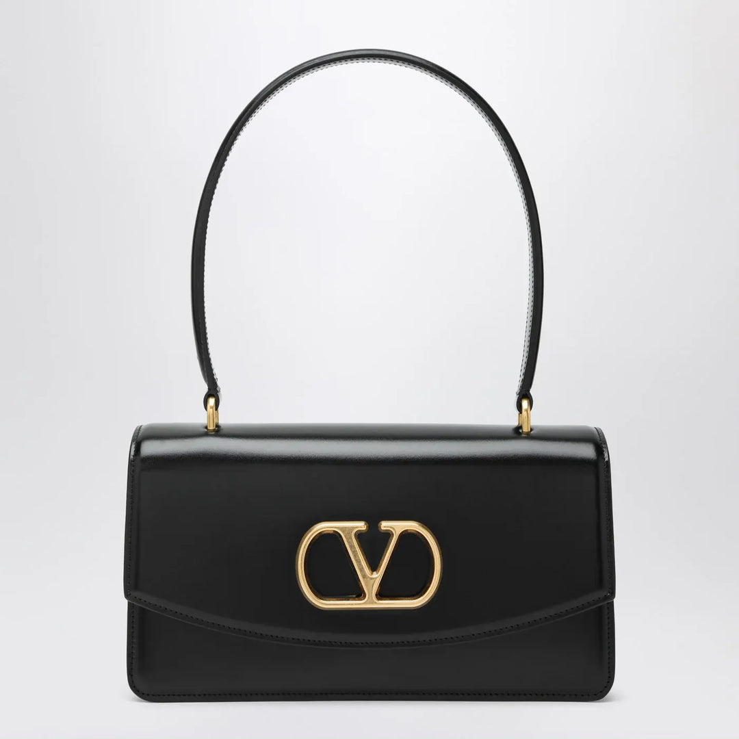 Valentino Garavani - Vain bag in black glossy calfskin Brand Apparel &amp; Accessories TU