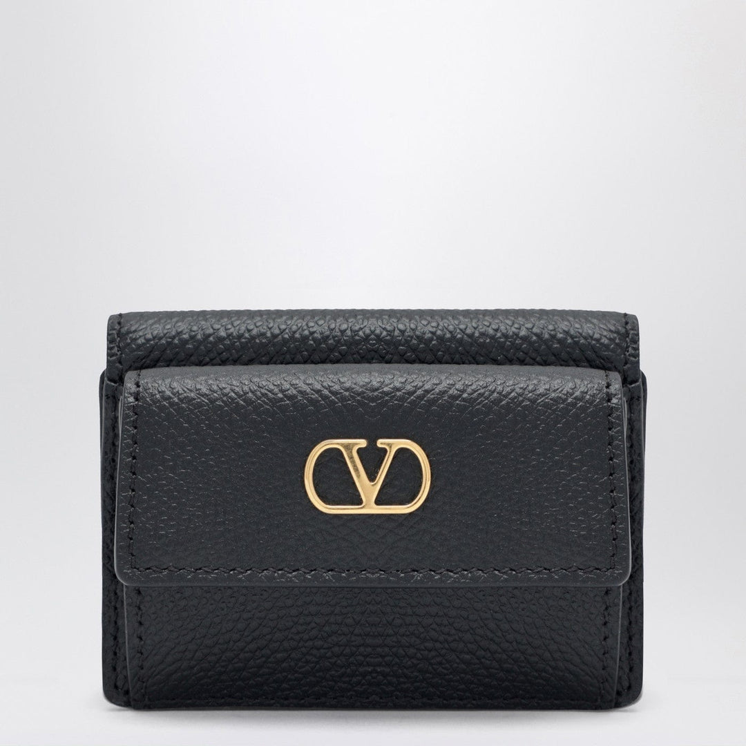 Apparel &amp; Accessories TU Valentino Garavani - Vlogo trifold wallet black Brand