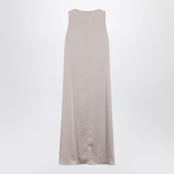 Weekend Max Mara - Blush satin fluid dress Brand Apparel &amp; Accessories