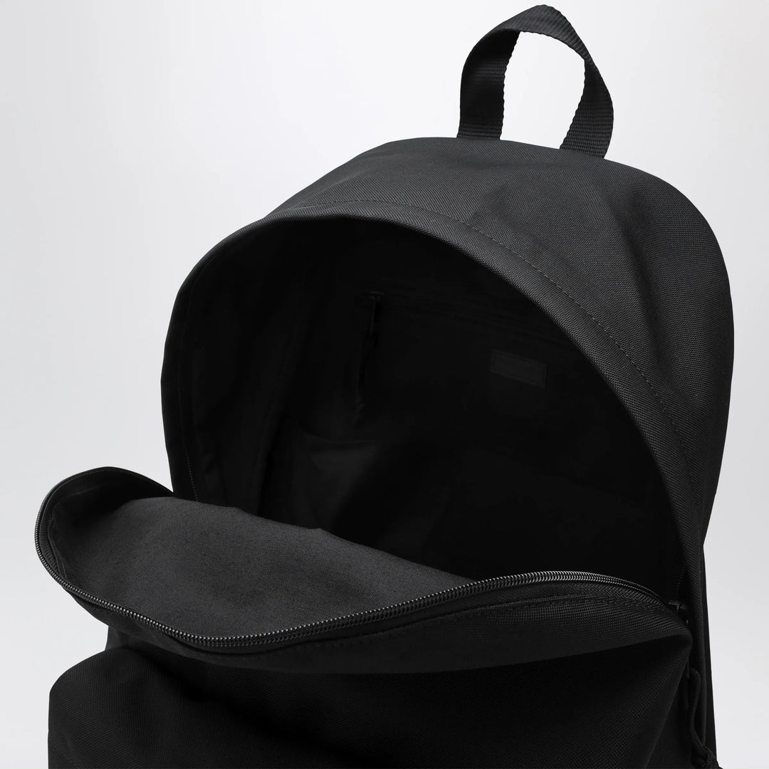 Balenciaga - Black Explorer backpack with logo patch Brand Backpack U