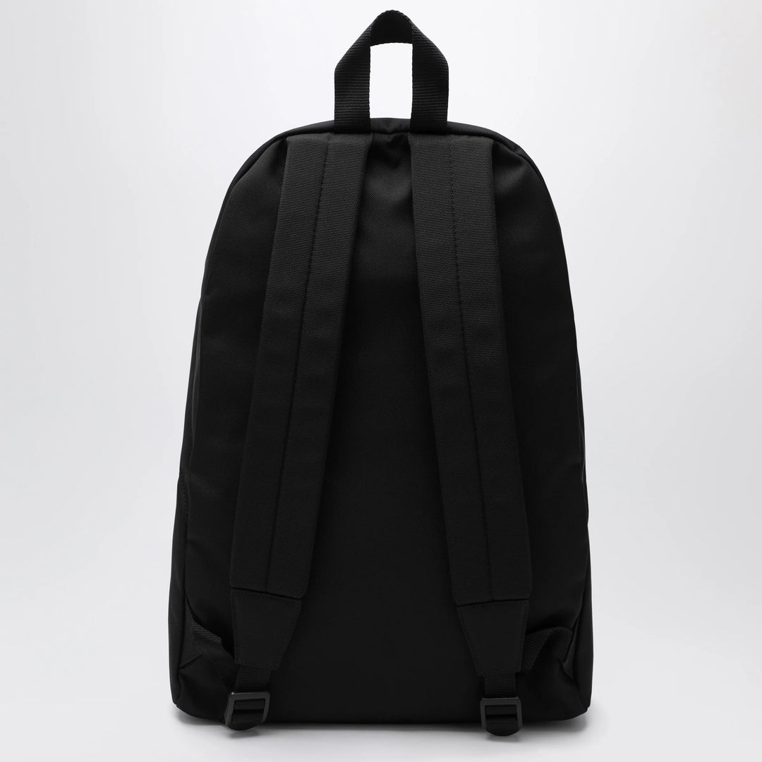 Balenciaga - Black Explorer backpack with logo patch Brand Backpack U