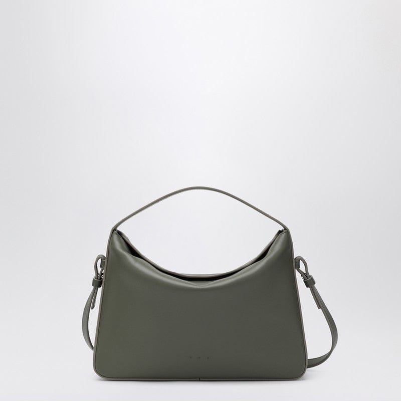 #N/A AESTHER EKME - Soft Baguette bag in sage in leather - One size Brand
