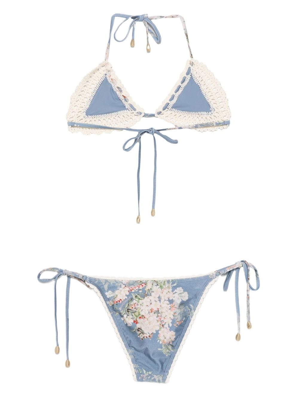 Zimmermann Beachwear & underwear Zimmermann Sea clothing Clear Blue Zimmermann Sea clothing Clear Blue Brand