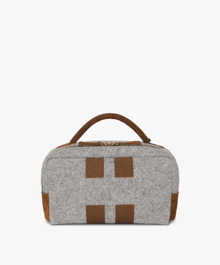 My Style Bags Personalised Berkeley Beauty Case – Grey Brand Beauty Case