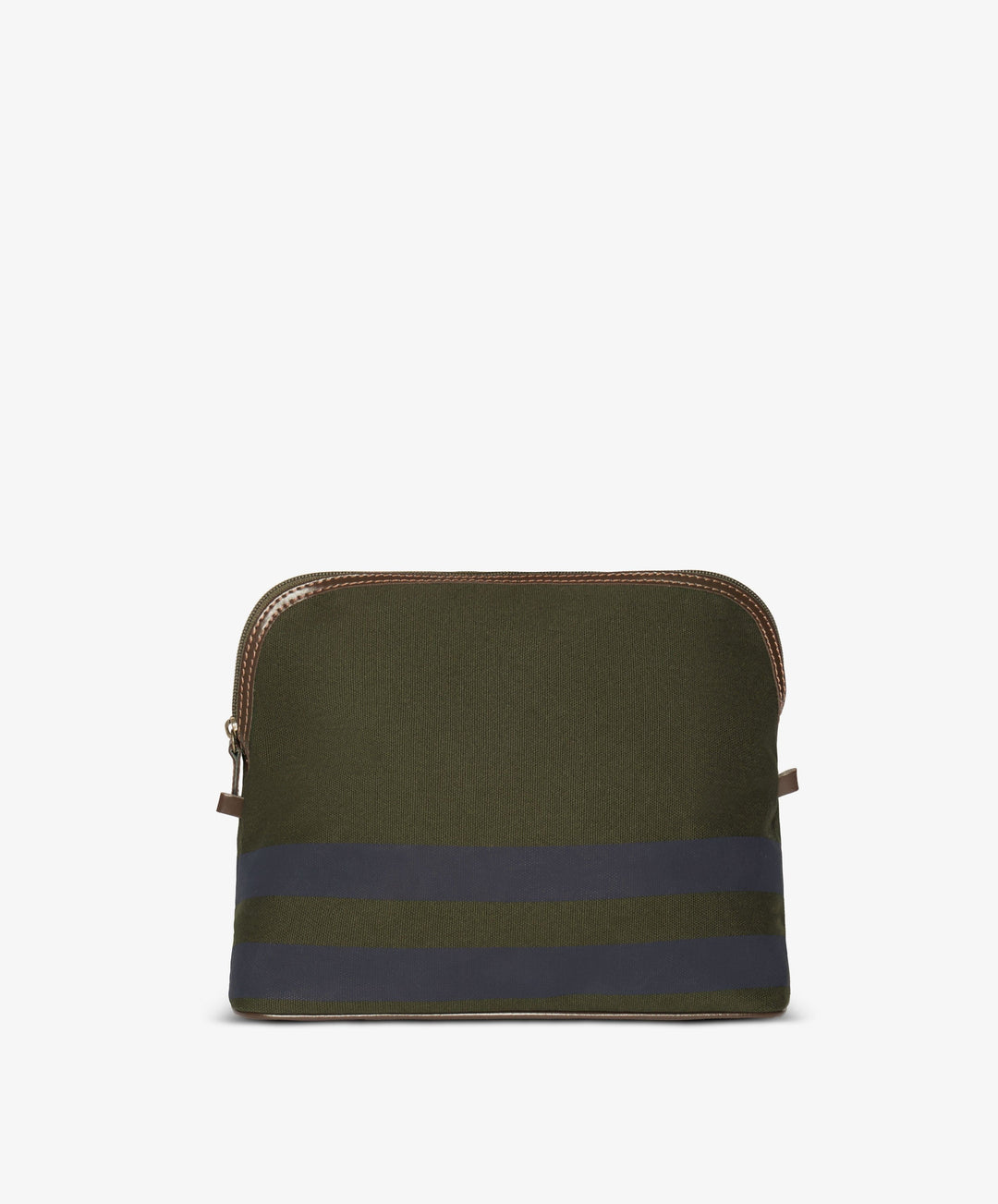 My Style Bags Personalised Horizon Large Pouch – Dark Green Brand Beauty Case