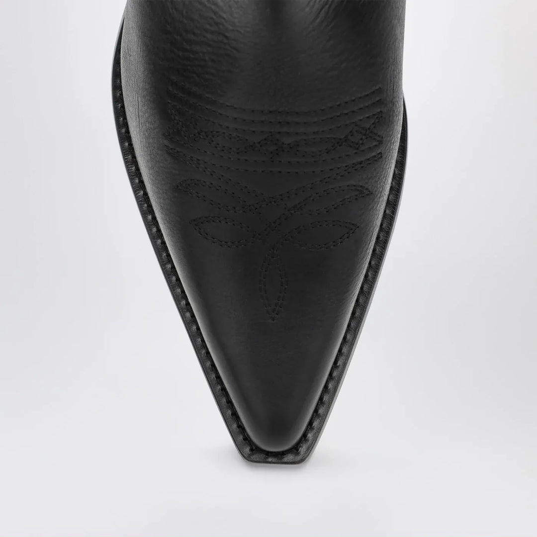 MM6 Maison Margiela - Black Florence cowboy boots Brand Boots 40 IT