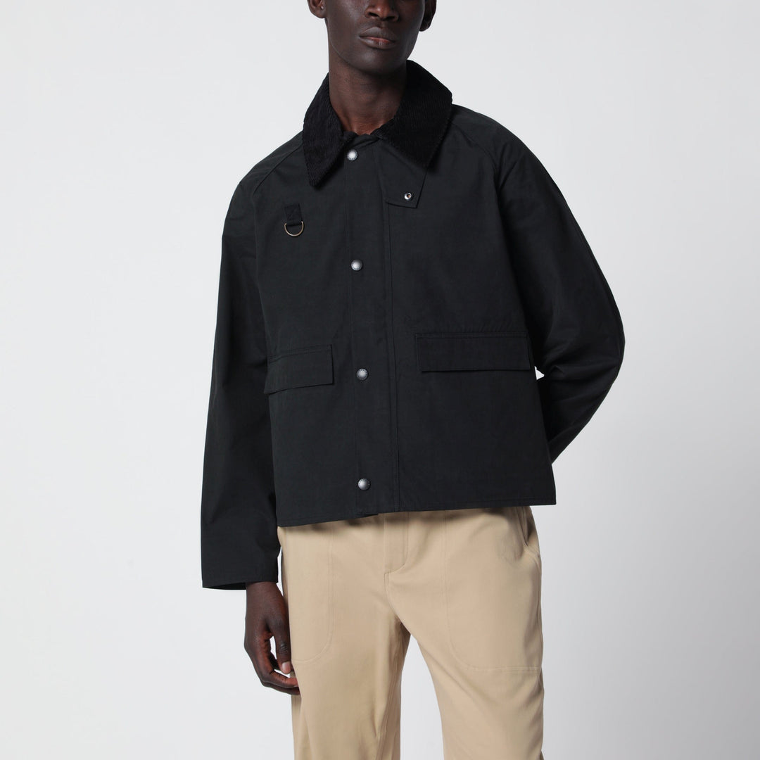 Coats &amp; Jackets Barbour - Black Spey jacket in cotton blend Brand