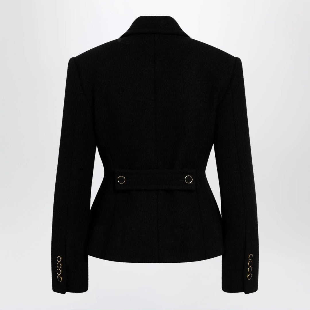 Chloé - Black wool-blend jacket Brand Coats &amp; Jackets