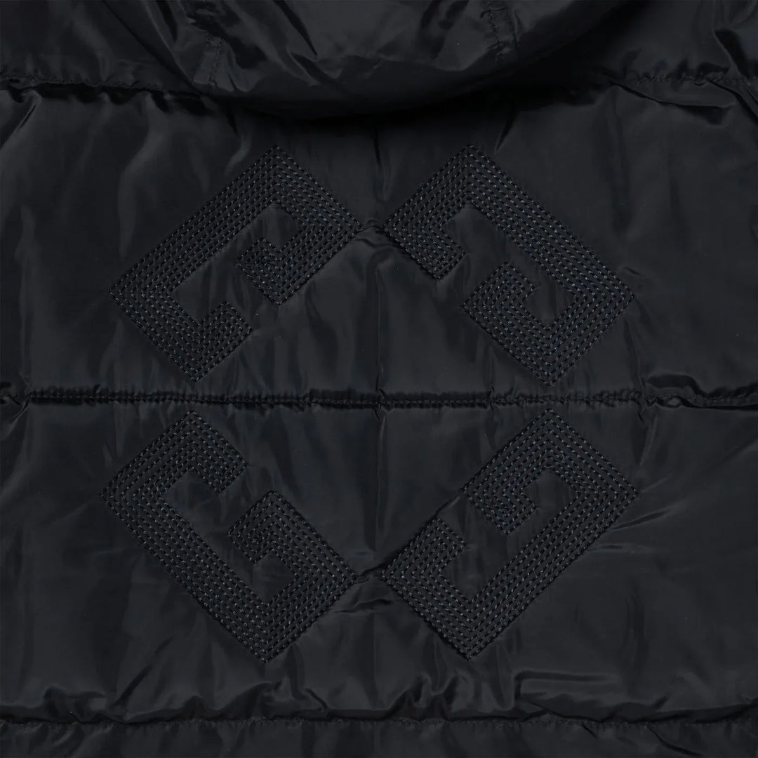Givenchy - Black puffer jacket with G print Brand Coats &amp; Jackets 12+