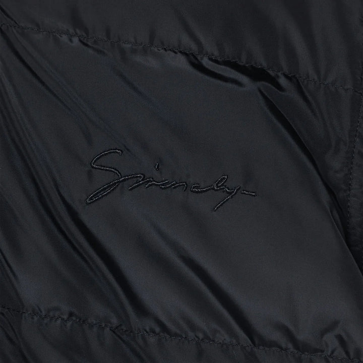 Givenchy - Black puffer jacket with G print Brand Coats &amp; Jackets