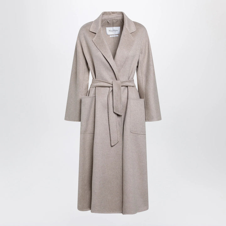 Max Mara - Ludmilla Icon Coat in sand cashmere Brand Coats &amp; Jackets 40  IT