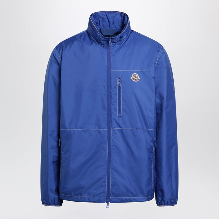 Coats &amp; Jackets Moncler - Arrakis rainwear jacket in bright blue with removable hood Brand