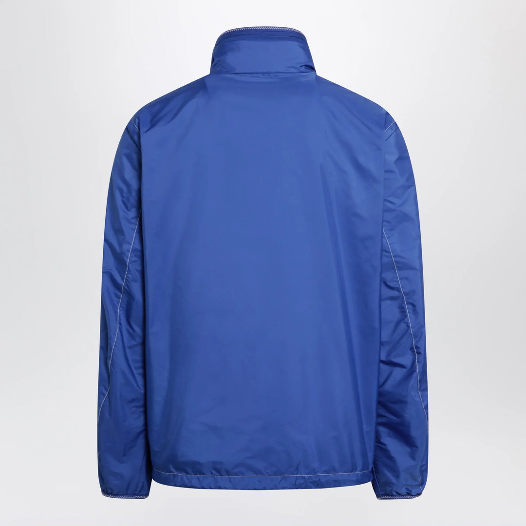 Moncler - Arrakis rainwear jacket in bright blue with removable hood Brand Coats &amp; Jackets