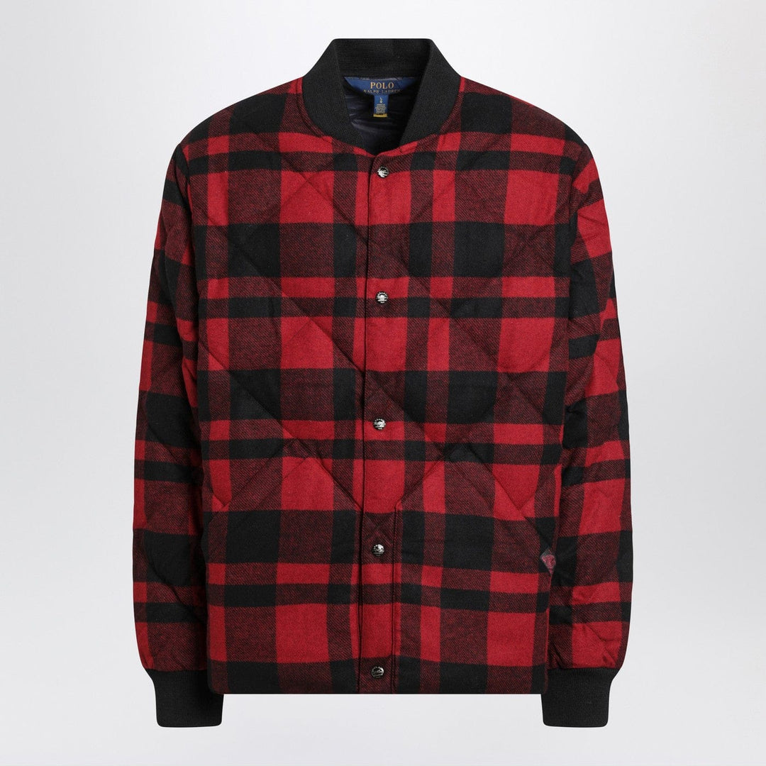 Coats &amp; Jackets Polo Ralph Lauren - Red and black quilted check bomber Brand