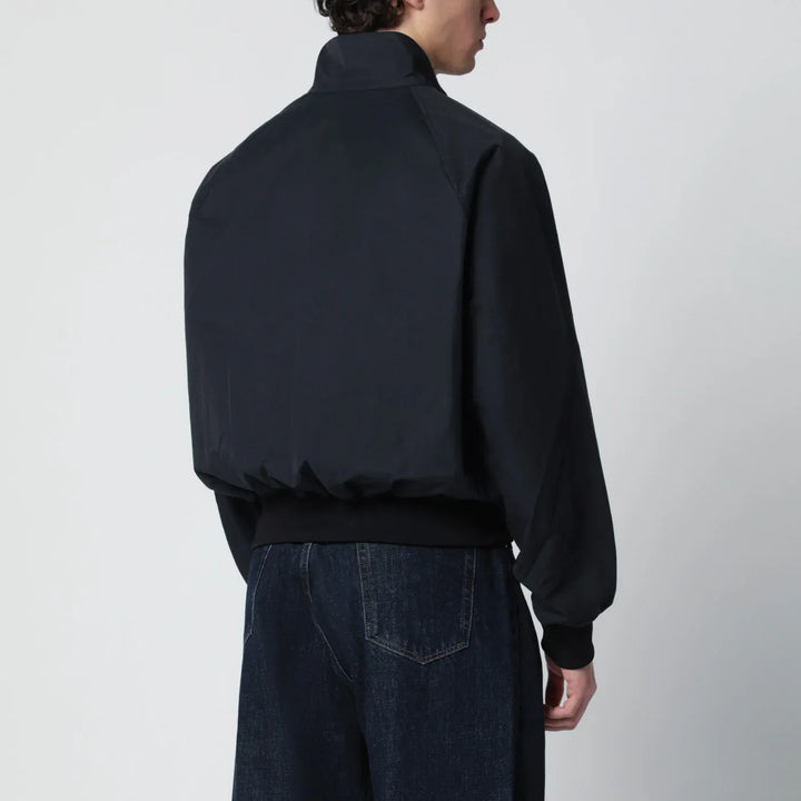 STUDIO NICHOLSON - Over bomber jacket ink blue cotton-blend Brand Coats &amp; Jackets