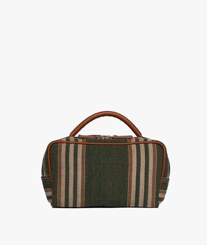 Cosmetic &amp; Toiletry Bag My Style Bags Berkeley Antibes Beauty Case in Myrtle Green Brand