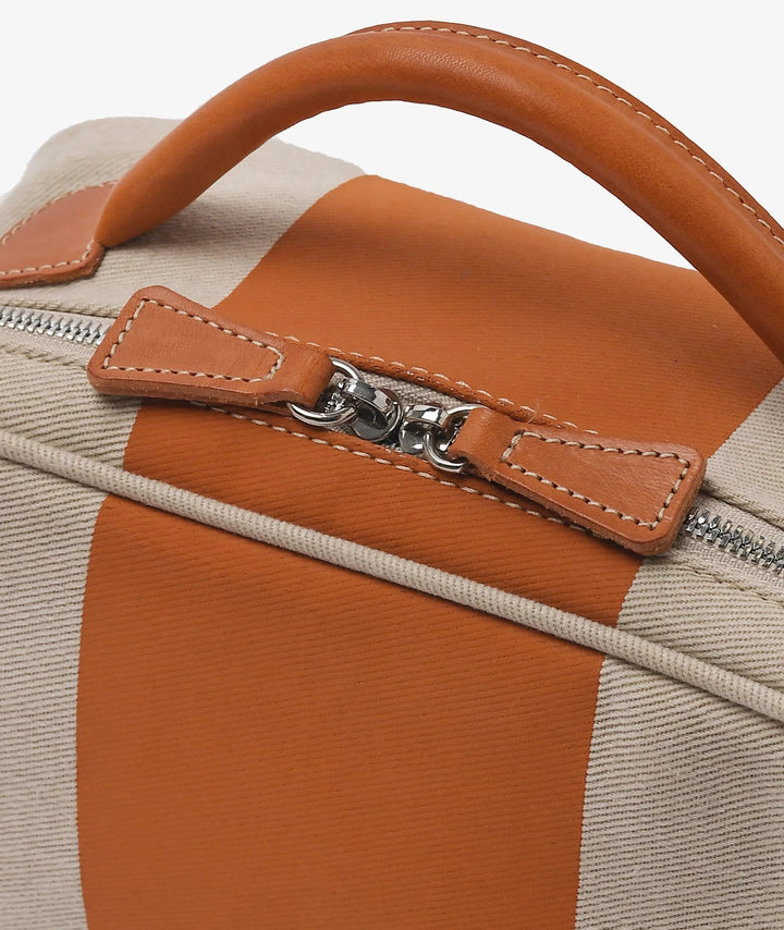 My Style Bags Cosmetic & Toiletry Bags My Style Bags Beauty Case Stripe - Sand My Style Bags Personalised Beauty Case Stripe - Sand Brand