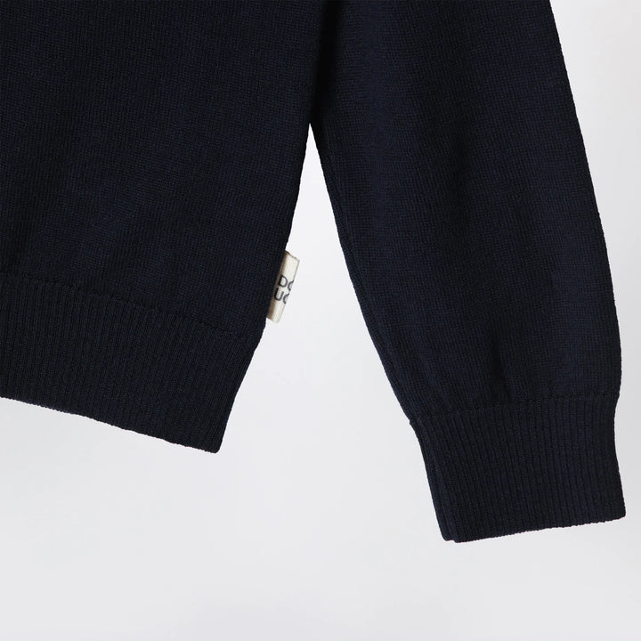 Douuod - Blue wool polo shirt Brand