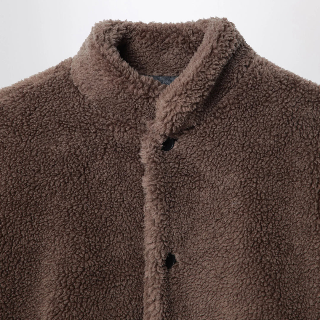 Douuod - Brown teddy-effect jacket Brand