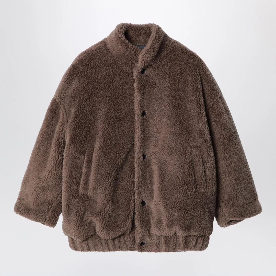 Douuod - Brown teddy-effect jacket Brand 4Y