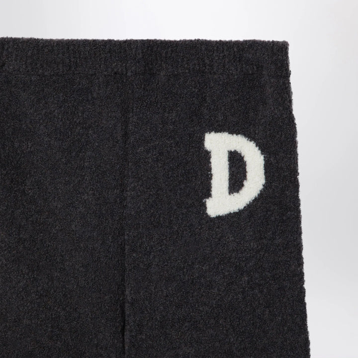 Douuod - Ebony brown bouclé knit trousers Brand