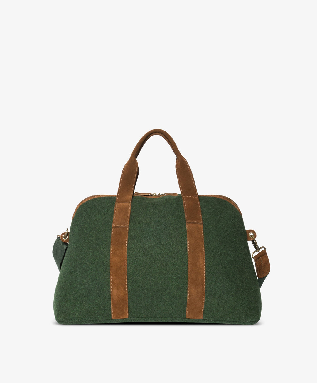 My Style Bags Personalised London Large Felt Duffel Bag – Green Brand Duffel Bag
