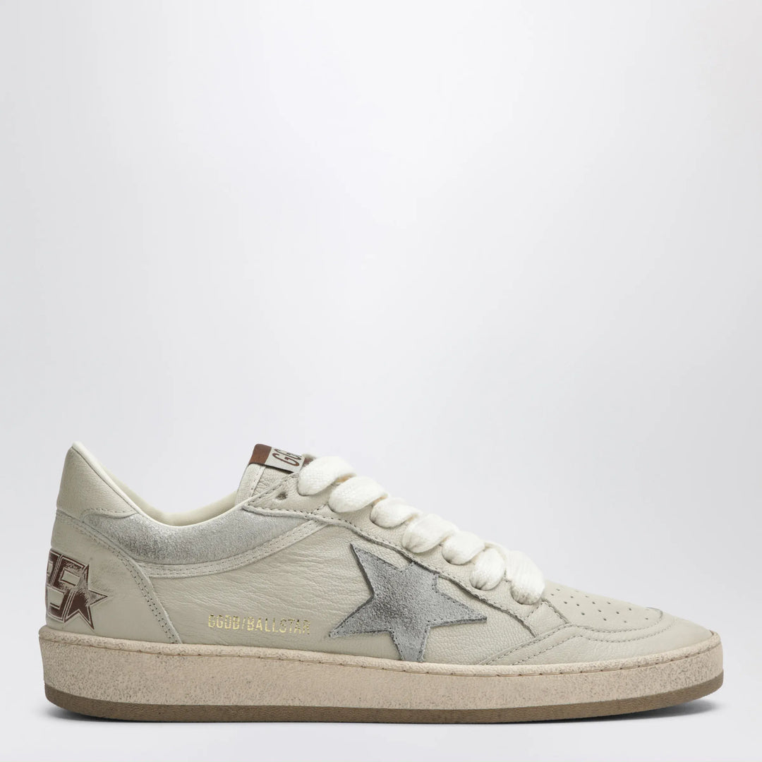 Golden Goose - Ball Star sneakers in cream/light grey Brand 37 IT